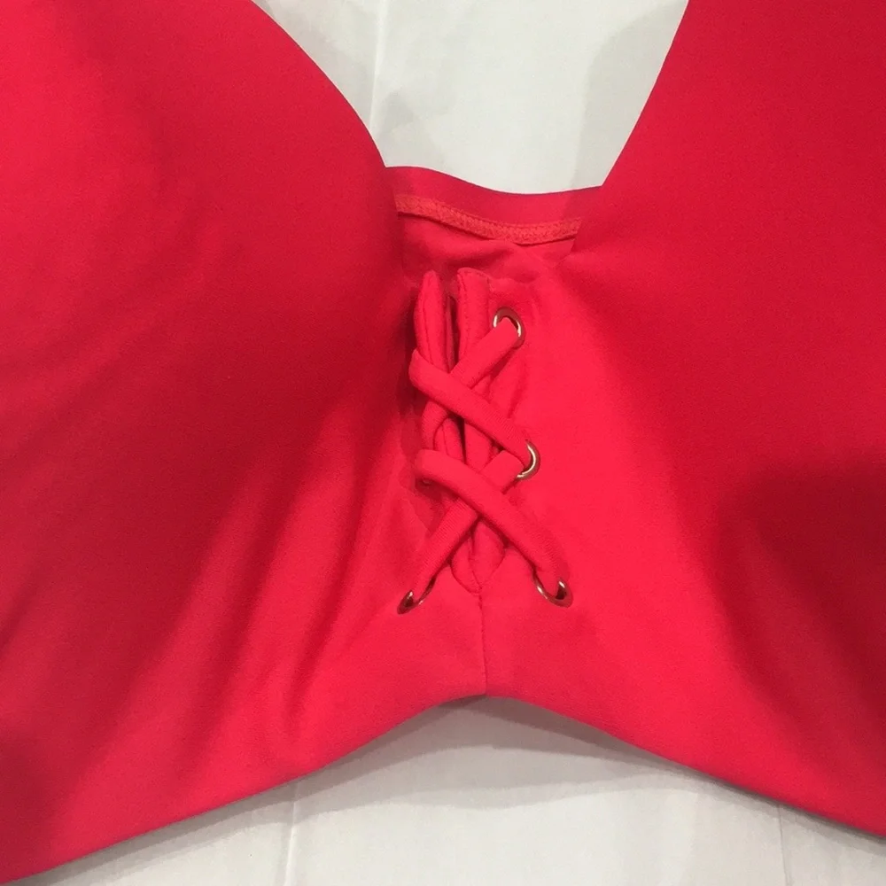 Cacique bandeau bikini top 46F 46DDD - Picture 2 of 8